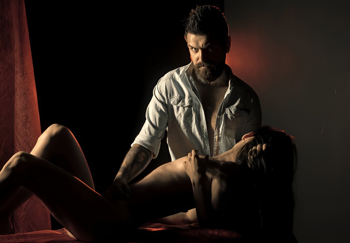 Tantric massage at home for female doctor